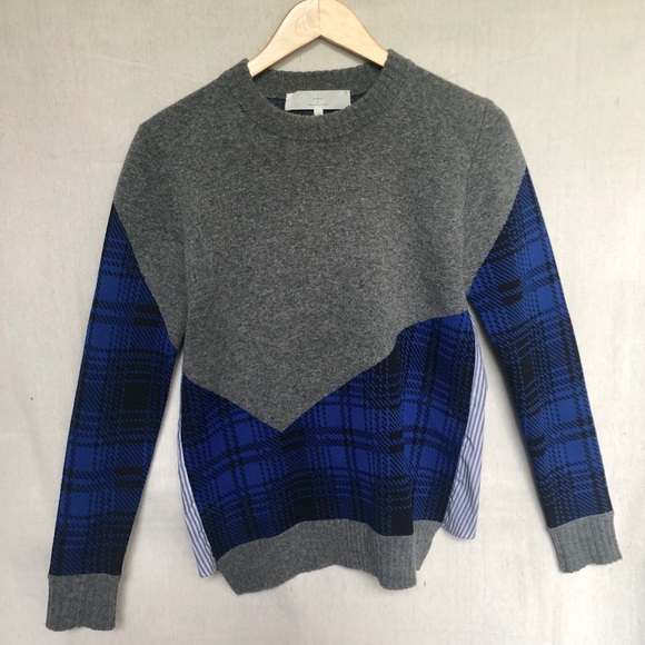 Thakoon Addition Textile Sweater. BACK IS AMAZING - Picture 1 of 4